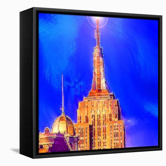 Empire State Building, New York-Tosh-Framed Stretched Canvas