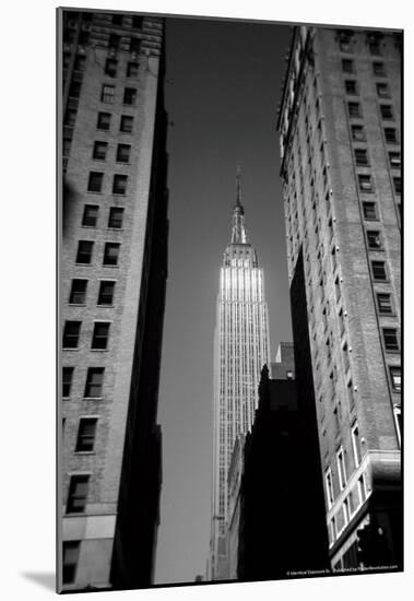 Empire State Building NYC-null-Mounted Poster