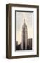 Empire State Building NYC-Talantbek Chekirov-Framed Art Print