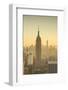 Empire State Building (One World Trade Center Behind), Manhattan, New York City, New York, USA-Jon Arnold-Framed Photographic Print