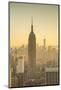 Empire State Building (One World Trade Center Behind), Manhattan, New York City, New York, USA-Jon Arnold-Mounted Photographic Print