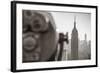 Empire State Building (One World Trade Center Behind), Manhattan, New York City, New York, USA-Jon Arnold-Framed Photographic Print