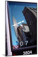 Empire State Building Reflection-null-Mounted Photo