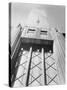 Empire State Building Seen from Below-null-Stretched Canvas