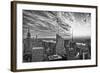 Empire State Building - Sunset - Manhattan - New York City - United States-Philippe Hugonnard-Framed Photographic Print