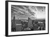 Empire State Building - Sunset - Manhattan - New York City - United States-Philippe Hugonnard-Framed Photographic Print