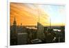 Empire State Building - Sunset - Manhattan - New York City - United States-Philippe Hugonnard-Framed Photographic Print