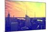 Empire State Building - Sunset - Manhattan - New York City - United States-Philippe Hugonnard-Mounted Photographic Print