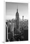 Empire State Building - Sunset - Manhattan - New York City - United States-Philippe Hugonnard-Framed Photographic Print