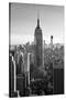 Empire State Building - Sunset - Manhattan - New York City - United States-Philippe Hugonnard-Stretched Canvas