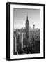 Empire State Building - Sunset - Manhattan - New York City - United States-Philippe Hugonnard-Framed Photographic Print