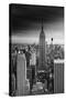 Empire State Building - Sunset - Manhattan - New York City - United States-Philippe Hugonnard-Stretched Canvas