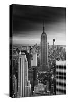 Empire State Building - Sunset - Manhattan - New York City - United States-Philippe Hugonnard-Stretched Canvas