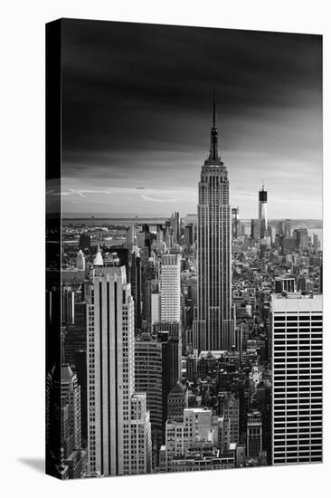 Empire State Building - Sunset - Manhattan - New York City - United States-Philippe Hugonnard-Stretched Canvas