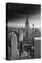 Empire State Building - Sunset - Manhattan - New York City - United States-Philippe Hugonnard-Stretched Canvas