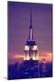 Empire State Building - Sunset - Manhattan - New York City - United States-Philippe Hugonnard-Mounted Photographic Print