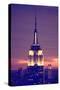 Empire State Building - Sunset - Manhattan - New York City - United States-Philippe Hugonnard-Stretched Canvas