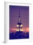 Empire State Building - Sunset - Manhattan - New York City - United States-Philippe Hugonnard-Framed Photographic Print