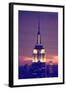 Empire State Building - Sunset - Manhattan - New York City - United States-Philippe Hugonnard-Framed Photographic Print