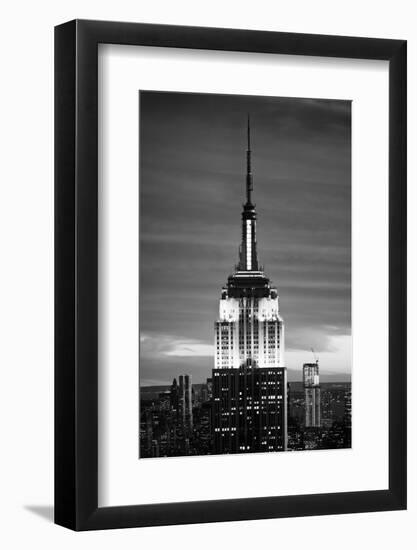 Empire State Building - Sunset - Manhattan - New York City - United States-Philippe Hugonnard-Framed Photographic Print