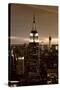 Empire State Building - Sunset - Manhattan - New York City - United States-Philippe Hugonnard-Stretched Canvas