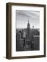 Empire State Building - Sunset - Manhattan - New York City - United States-Philippe Hugonnard-Framed Photographic Print