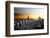 Empire State Building - Sunset - Manhattan - New York City - United States-Philippe Hugonnard-Framed Photographic Print