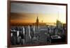 Empire State Building - Sunset - Manhattan - New York City - United States-Philippe Hugonnard-Framed Photographic Print