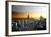 Empire State Building - Sunset - Manhattan - New York City - United States-Philippe Hugonnard-Framed Photographic Print