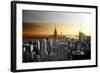 Empire State Building - Sunset - Manhattan - New York City - United States-Philippe Hugonnard-Framed Photographic Print