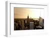 Empire State Building - Sunset - Manhattan - New York City - United States-Philippe Hugonnard-Framed Photographic Print