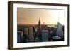 Empire State Building - Sunset - Manhattan - New York City - United States-Philippe Hugonnard-Framed Photographic Print