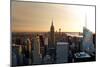 Empire State Building - Sunset - Manhattan - New York City - United States-Philippe Hugonnard-Mounted Photographic Print