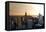 Empire State Building - Sunset - Manhattan - New York City - United States-Philippe Hugonnard-Framed Stretched Canvas