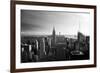 Empire State Building - Sunset - Manhattan - New York City - United States-Philippe Hugonnard-Framed Photographic Print