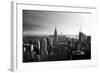 Empire State Building - Sunset - Manhattan - New York City - United States-Philippe Hugonnard-Framed Photographic Print