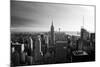Empire State Building - Sunset - Manhattan - New York City - United States-Philippe Hugonnard-Mounted Photographic Print