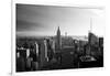 Empire State Building - Sunset - Manhattan - New York City - United States-Philippe Hugonnard-Framed Photographic Print