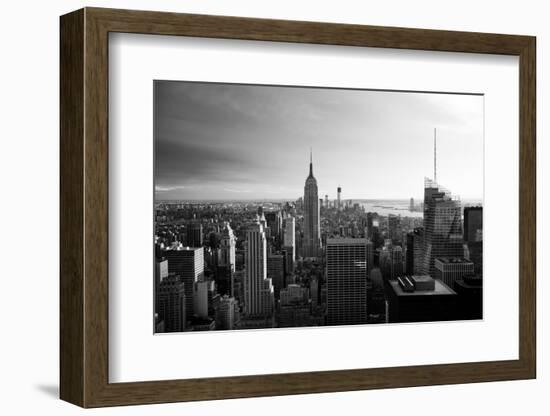 Empire State Building - Sunset - Manhattan - New York City - United States-Philippe Hugonnard-Framed Photographic Print