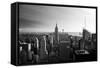 Empire State Building - Sunset - Manhattan - New York City - United States-Philippe Hugonnard-Framed Stretched Canvas