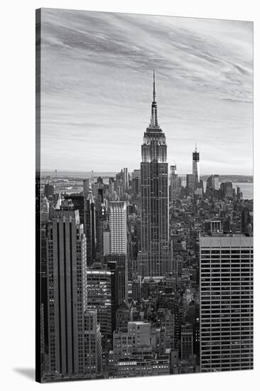 Empire State Building - Sunset - Manhattan - New York City - United States-Philippe Hugonnard-Stretched Canvas