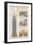 Empire State Building Technical-Lantern Press-Framed Art Print