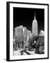 Empire State Building View in Winter-Philippe Hugonnard-Framed Photographic Print