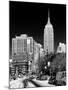 Empire State Building View in Winter-Philippe Hugonnard-Mounted Photographic Print