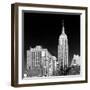 Empire State Building View in Winter-Philippe Hugonnard-Framed Photographic Print