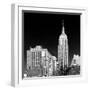 Empire State Building View in Winter-Philippe Hugonnard-Framed Photographic Print