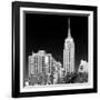 Empire State Building View in Winter-Philippe Hugonnard-Framed Photographic Print