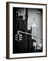 Empire State Building View in Winter-Philippe Hugonnard-Framed Photographic Print