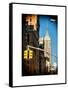 Empire State Building View in Winter-Philippe Hugonnard-Framed Stretched Canvas