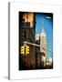 Empire State Building View in Winter-Philippe Hugonnard-Stretched Canvas